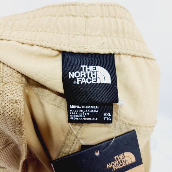 Men's Shorts The North Face Size XXL Khaki Stone Adventure Regular Fit NEW - Picture 2 of 9